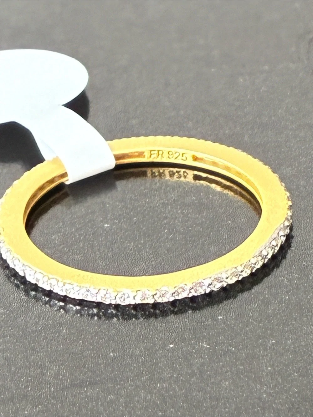 Sterling Silver 925 Freida Rothman stacking Ring Sz 8